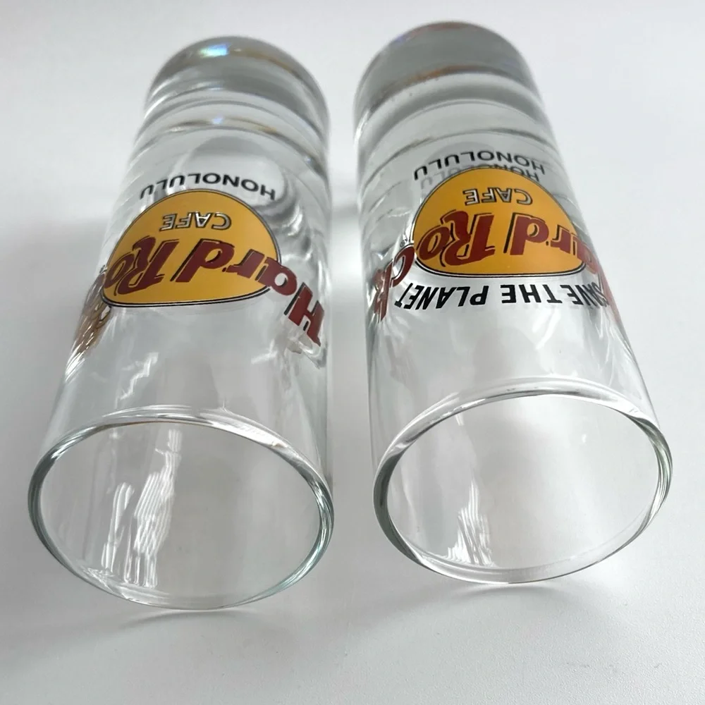 Hard Rock Cafe Honolulu Shot Glass Set - Clear
